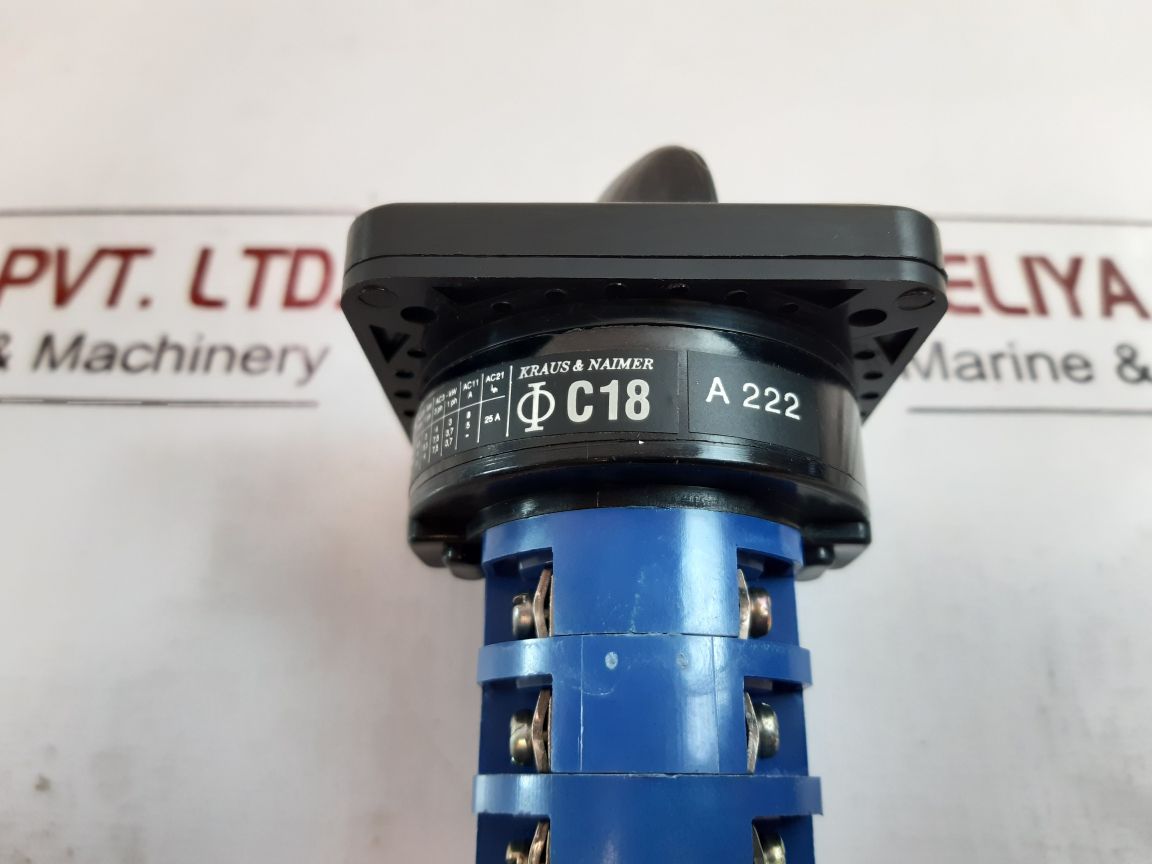 KRAUS & NAIMER C18 A222 ISOLATED SWITCH