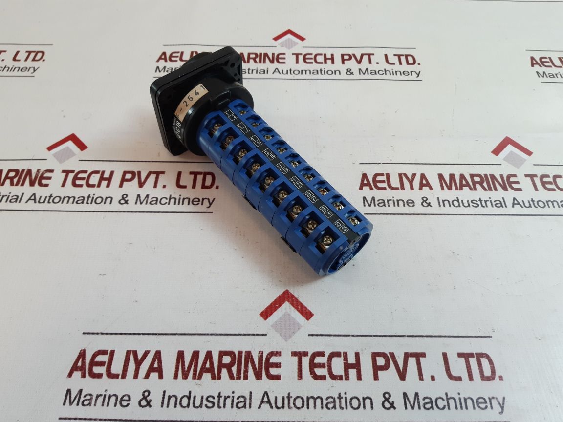 KRAUS & NAIMER C18 F-2541 POSITION ROTARY SWITCH 600VAC