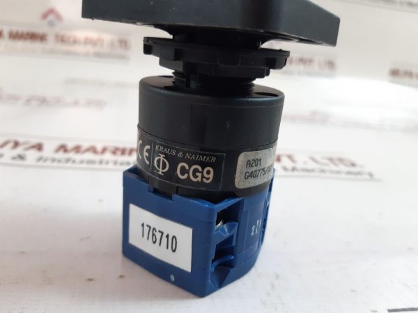 KRAUS & NAIMER CG9 POSITION SELECTOR SWITCH