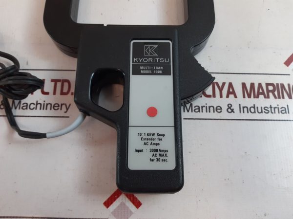 KYORITSU 8008 CURRENT CLAMB METER WITH ADAPATER