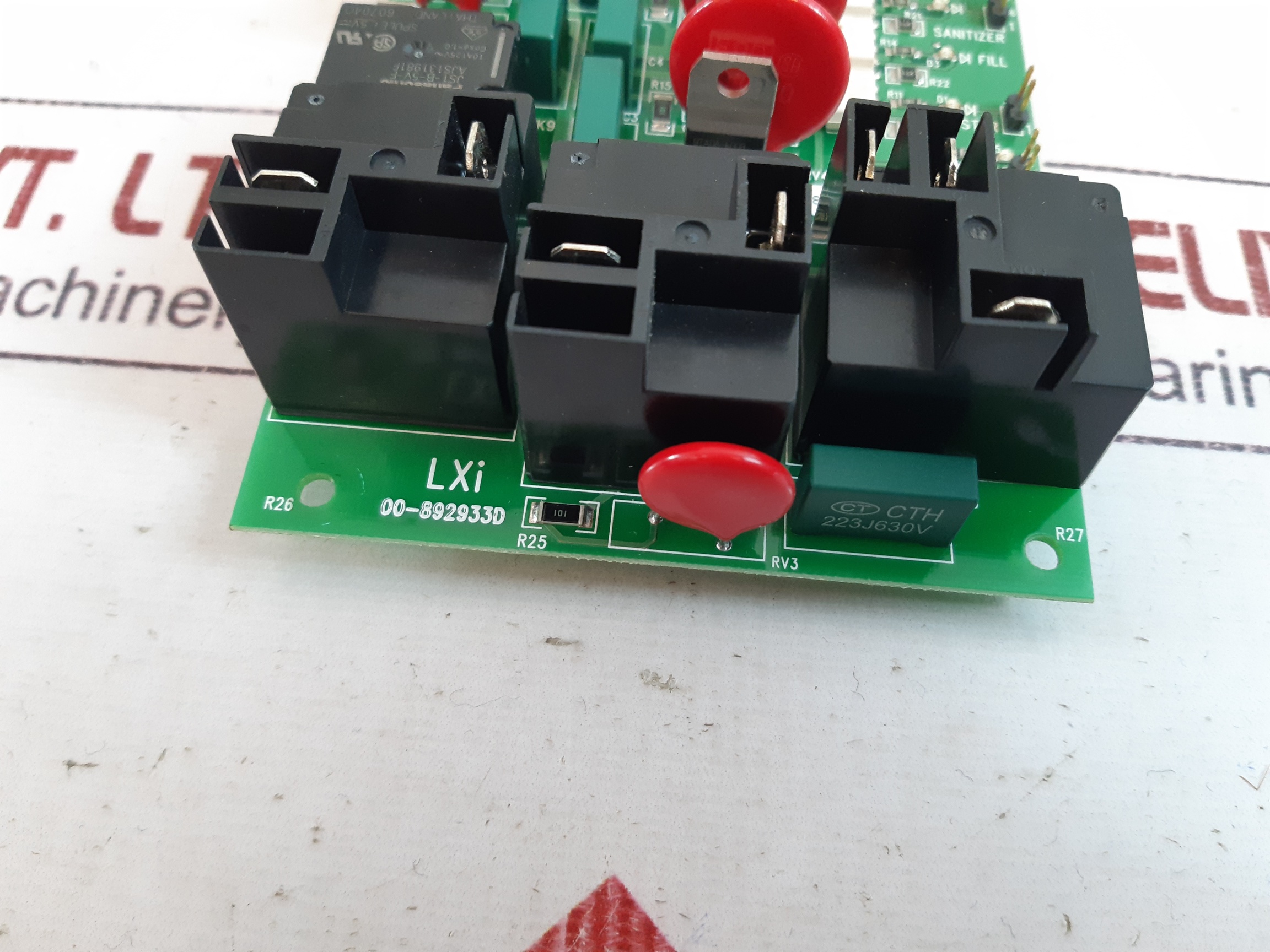 LXI 00-892933D BOARD-RELAY ASSEMBLY 646595