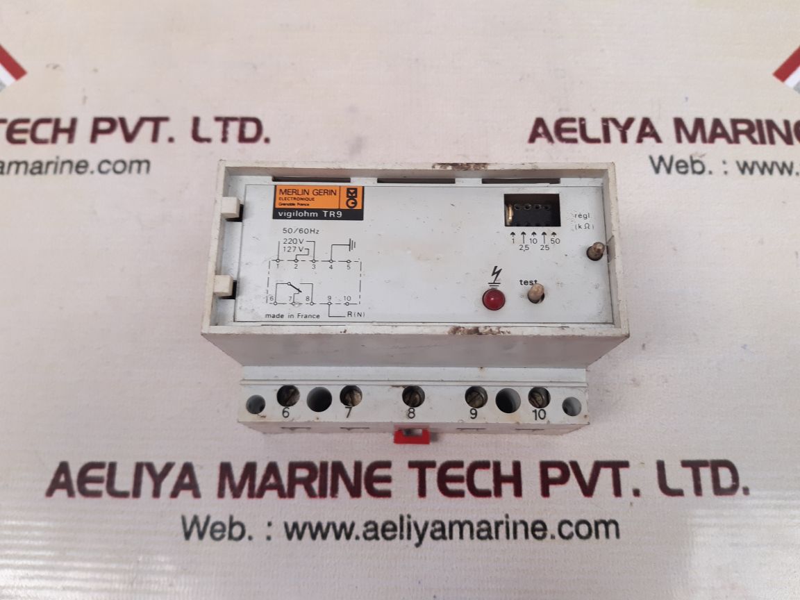MERLIN GERIN TR9 127V MODULE VIGILOHM