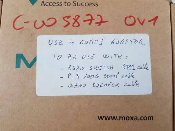 MOXA UPORT 1110 USB-TO-SERIAL CONVERTER