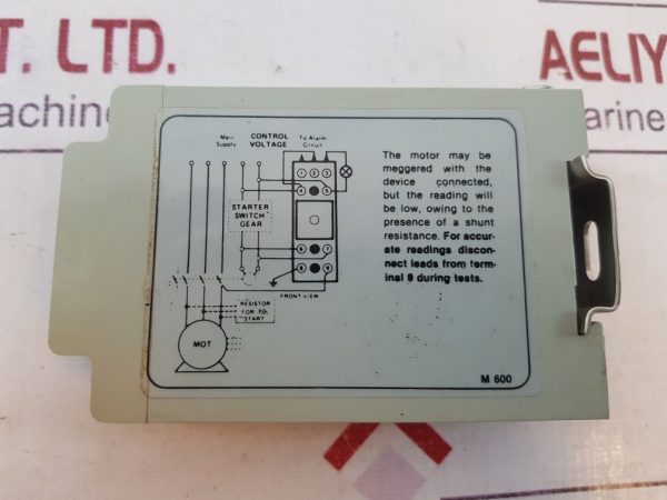 MSE M-600 RELAY 220 VAC