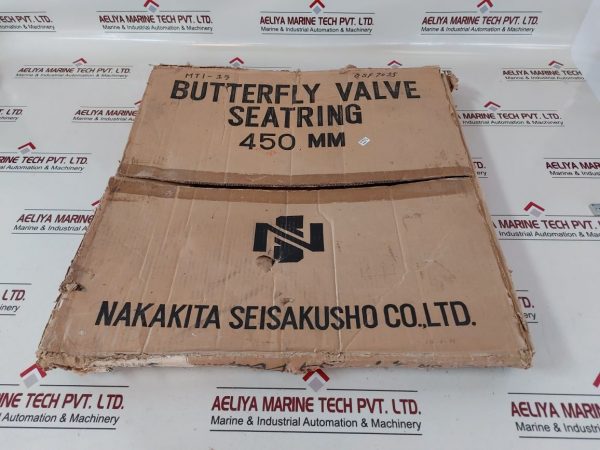 NAKAKITA SEISAKUSHO BUTTERFLY VALVE SEATRING 450 MM