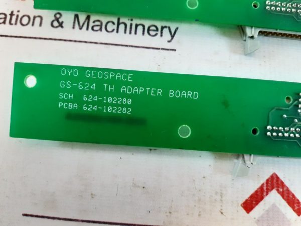 OYO GEOSPACE GS-624 TH ADAPTER BOARD