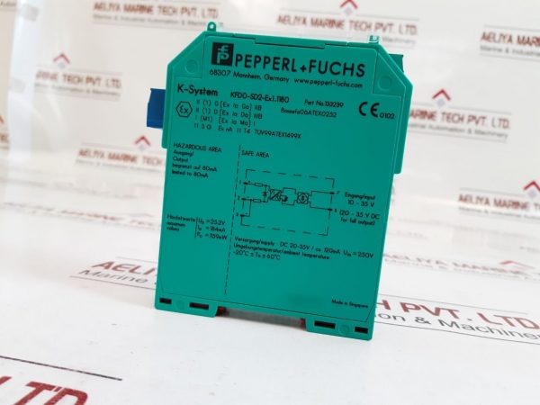 PEPPERL+FUCHS K-SYSTEM KFD0-SD2-EX1.1180 SOLENOID DRIVER