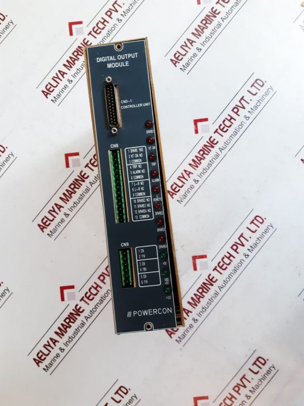 POWERCON D19-204 DIGITAL OUTPUT MODULE