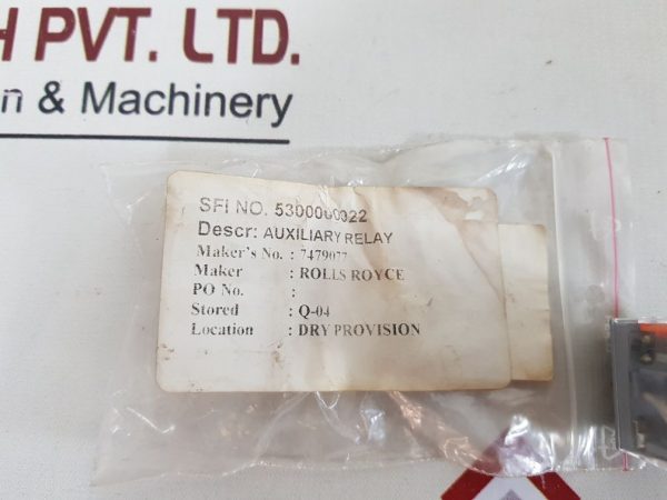 RELECO ICE CUBE PLUS C9-A41 DX AUXILIARY RELAY
