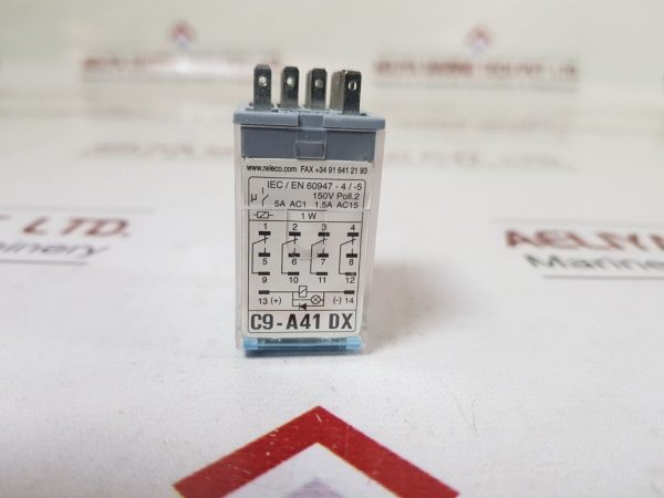 RELECO ICE CUBE PLUS C9-A41 DX AUXILIARY RELAY