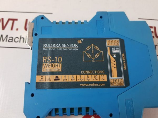 RUDRRA SENSOR RS-10 LOAD CELL AMPLIFIER