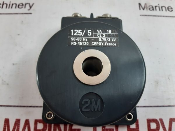 RS ISOLEC 45120 CURRENT TRANSFORMER 125/15