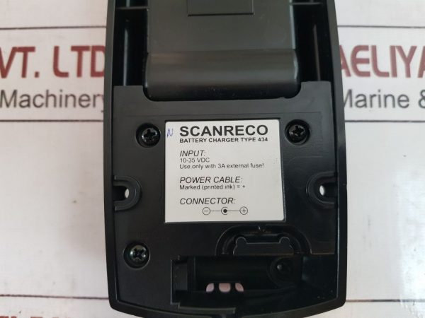 SCANRECO 434 BATTERY CHARGER