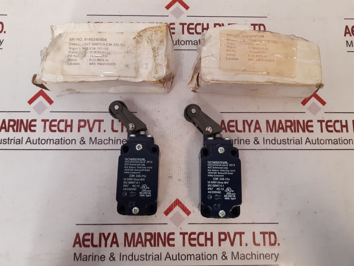 SCHMERSAL Z3K 335-11Z LIMIT SWITCH