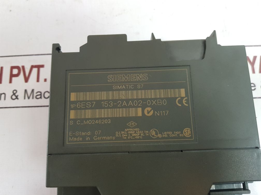 SIEMENS SIMATIC S7 ET 200M 6ES7 153-2AA02-0XB0 INTERFACE MODULE