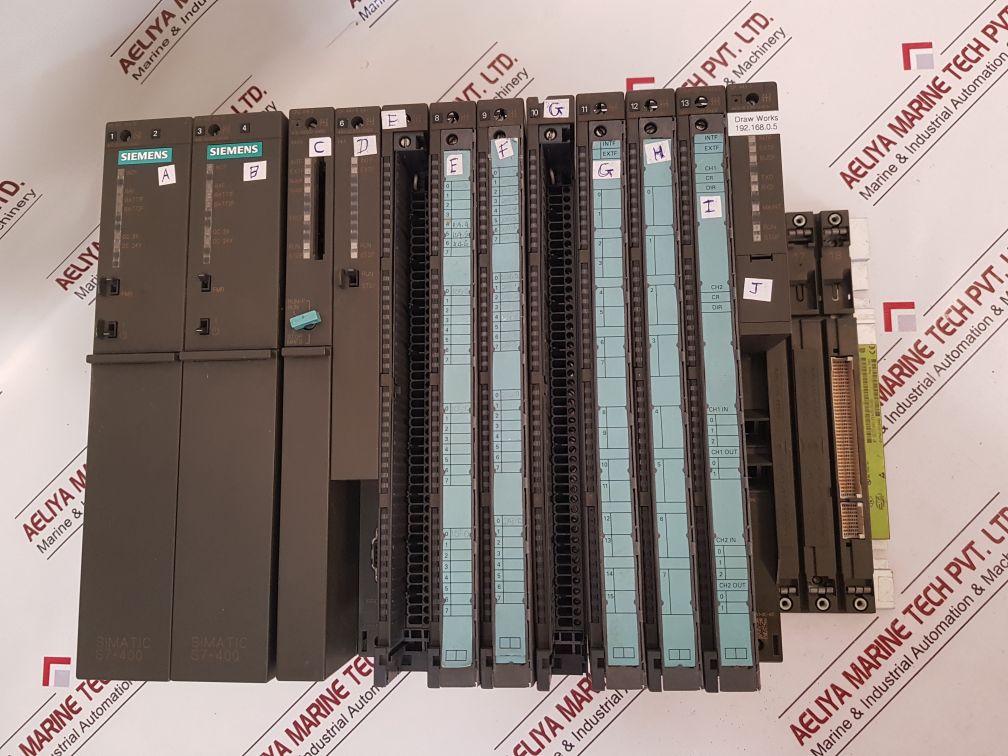 SIEMENS SIMATIC S7 6ES7400-1TA01-0AA0 RACK