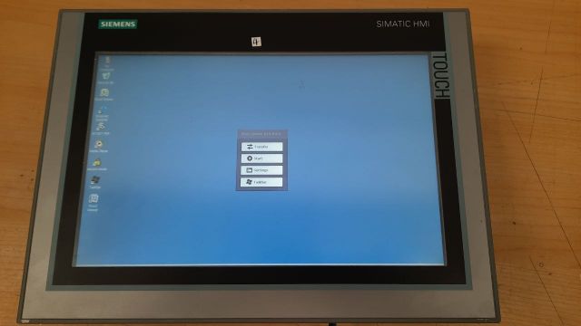 SIEMENS 6AV2 124-0MC01-0AX0 SIMATIC HMI TOUCH PANEL
