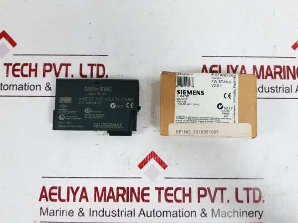 SIEMENS SIMATIC S7 6ES7 138-4DA04-0AB0 COUNTER MODULE