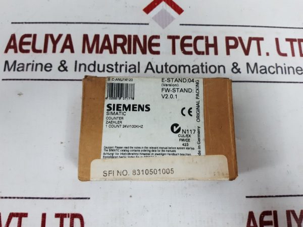 SIEMENS SIMATIC S7 6ES7 138-4DA04-0AB0 COUNTER MODULE