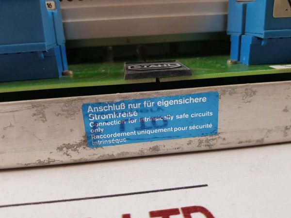 STAHL 9864/0500-12-01 RACK MODULE 9601