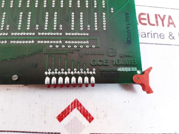 SCHINDLER GCE 16.MB PCB CARD