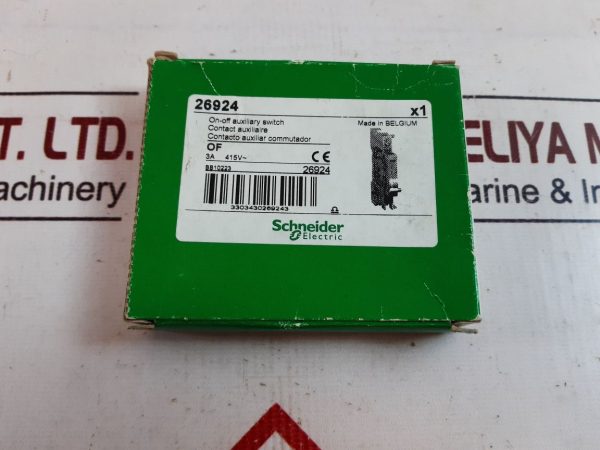 SCHNEIDER ELECTRIC 26924 AUXILIARY SWITCH MULTI 9