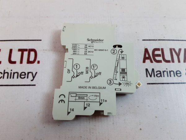 SCHNEIDER ELECTRIC 26924 AUXILIARY SWITCH MULTI 9