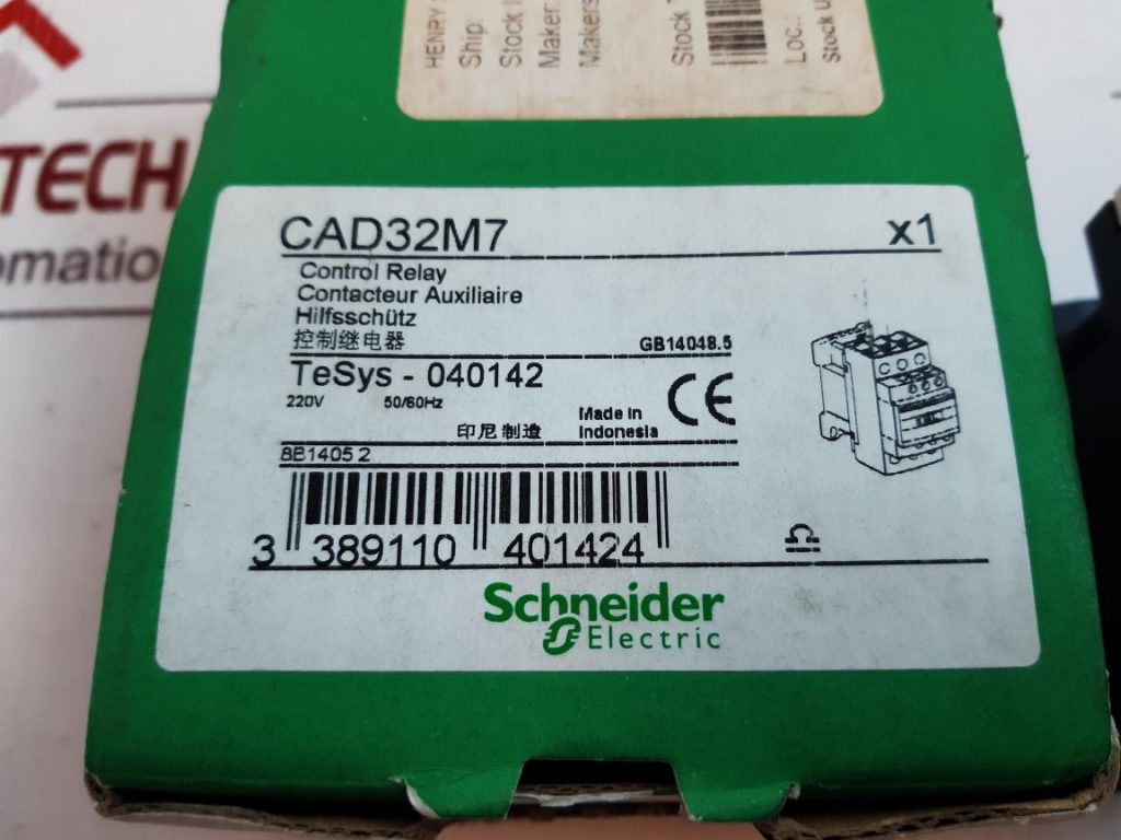 Реле cad32m7 schneider electric