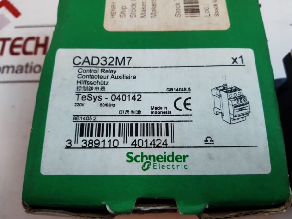 TELEMECANIQUE SCHNEIDER ELECTRIC CAD32M7 CONTROL RELAY