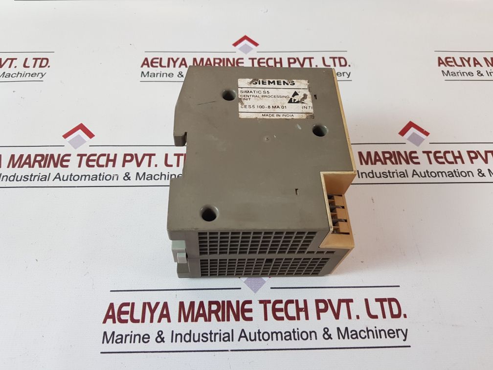 SIEMENS SIMATIC S5-100U 6ES5 100-8MA01 CENTRAL PROCESSING UNIT