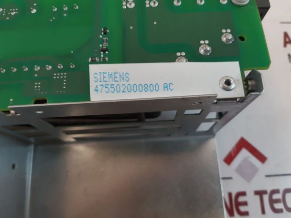 SIEMENS 6SE7016-1TA84-1HF3 INVERTER CONTROL BOARD