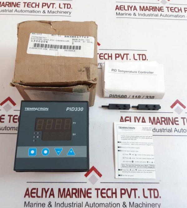 TEMPATRON PID330 PID TEMPERATURE CONTROLLER 24VDC