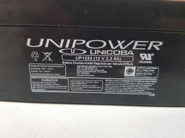 UNIPOWER UP1223 UNIPOWER BATTERY