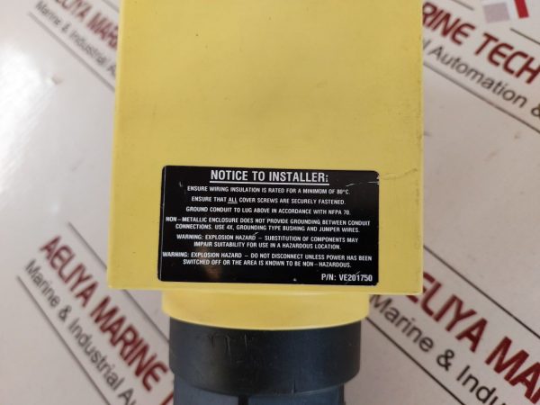 VEGASON 52KEX.UC ULTRASONIC LEVEL MEASUREMENT SENSOR