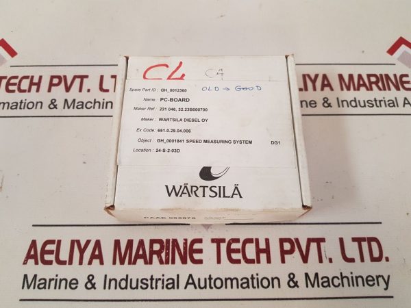 WARTSILA 2V72H114-3 PC-BOARD