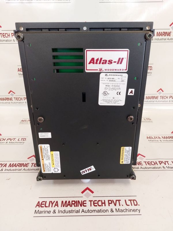 WOODWARD / PM CONTROL 8273-584 ATLAS-II DIGITAL CONTROL REV: A