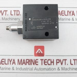 Wandfluh Bvsgg12-350-Y-22c02-Z178 Pressure Relief Valve