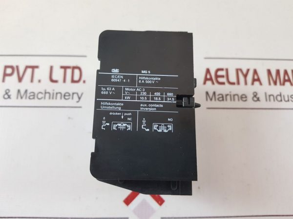 ABB SCHWEIZ CMC MG 5 AUXILIARY CONTACTS 622000