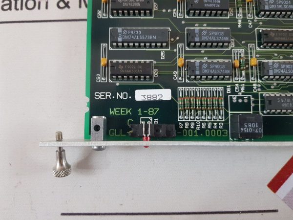 AUTRONICA GLL-90 PROCESSING CARD