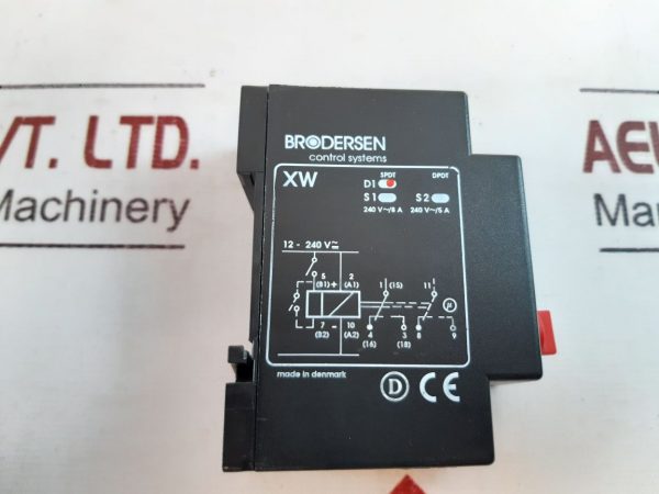 BRODERSEN UNIC XW MULTI FUNCTION TIME RELAY 636639