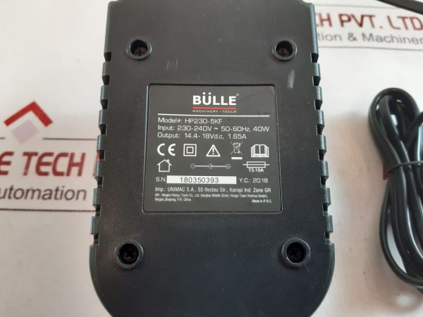 BULLE HP230-5KF CHARGER 230-240V