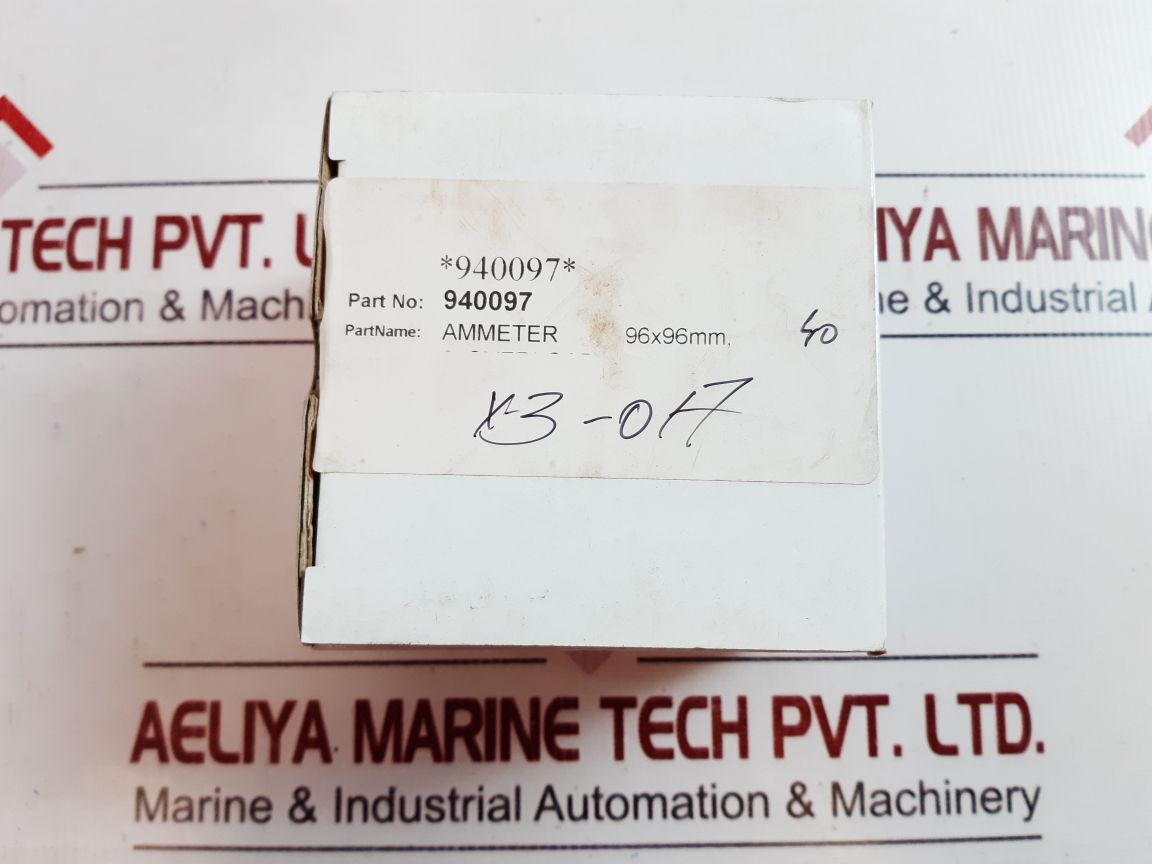 C.T 40/5A AMMETER 940097