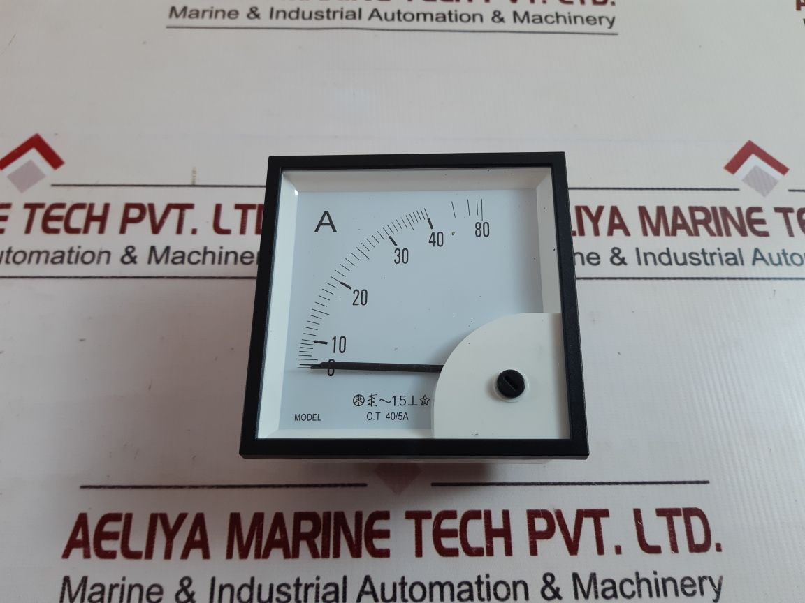 C.T 40/5A AMMETER 940097
