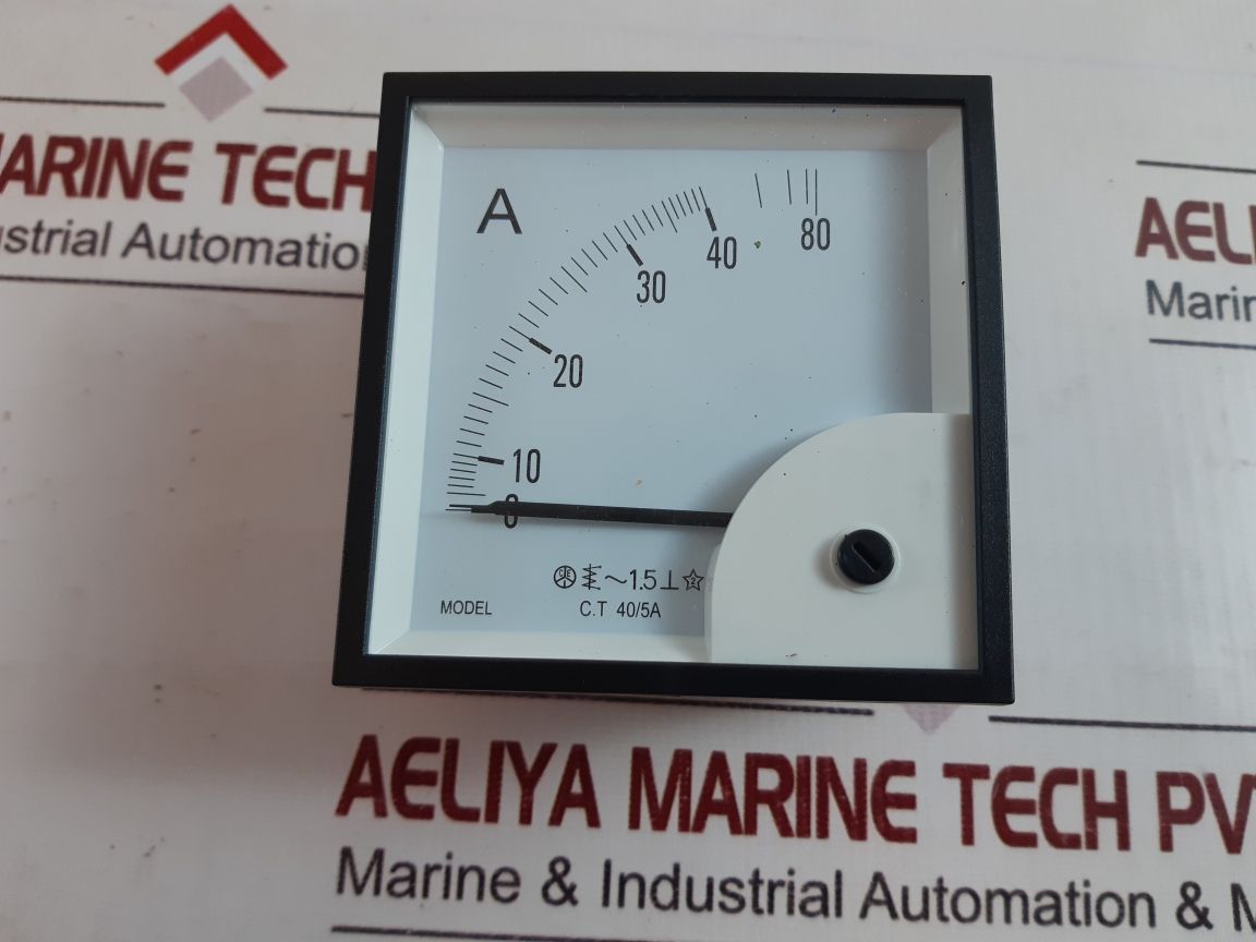 C.T 40/5A AMMETER 940097
