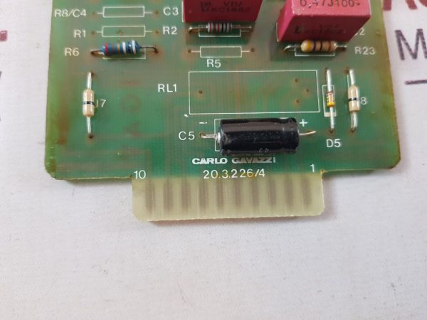 CARLO GAVAZZI 20.3.226/4 PCB CARD