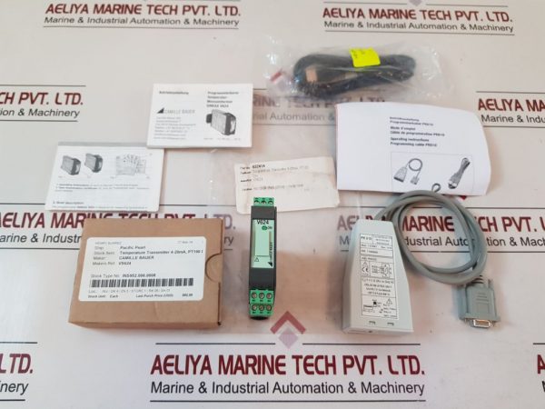 CAMILLE BAUER SINEAX V624 PROGRAMMABLE TEMPERATURE TRANSMITTER 632414