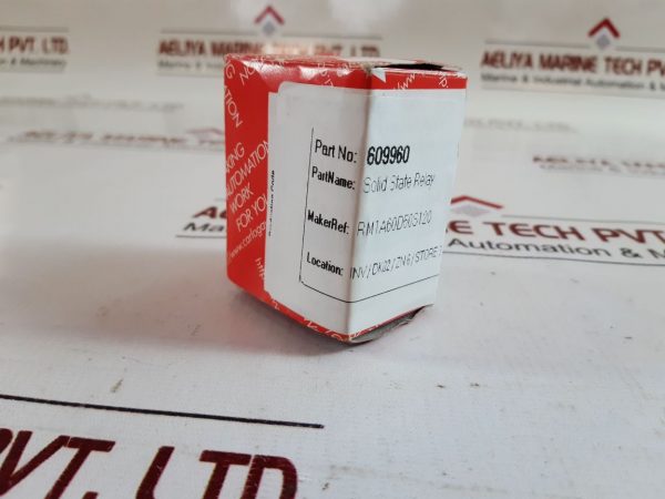 CARLO GAVAZZI RM1A60D50S120 SOLID STATE RELAY 609960