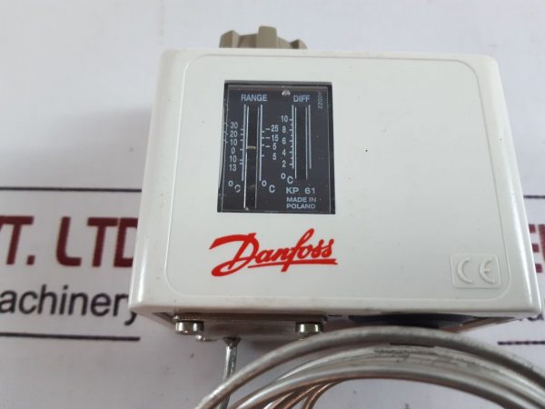 DANFOSS KP61 THERMOSTAT STRAIGHT BULB 2 TO 10°C