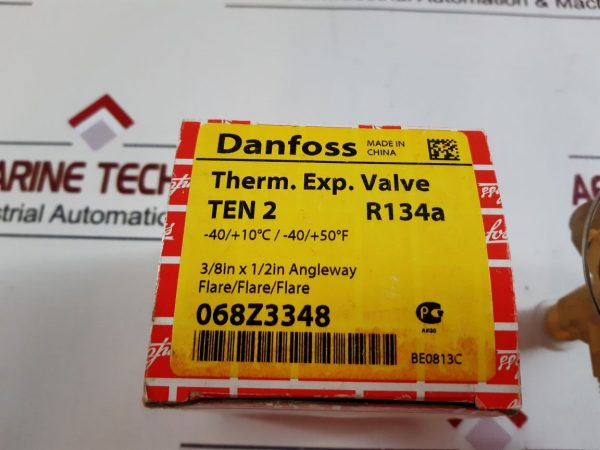 DANFOSS TEN 2 068Z3348 THERMOSTATIC EXPANSION VALVE