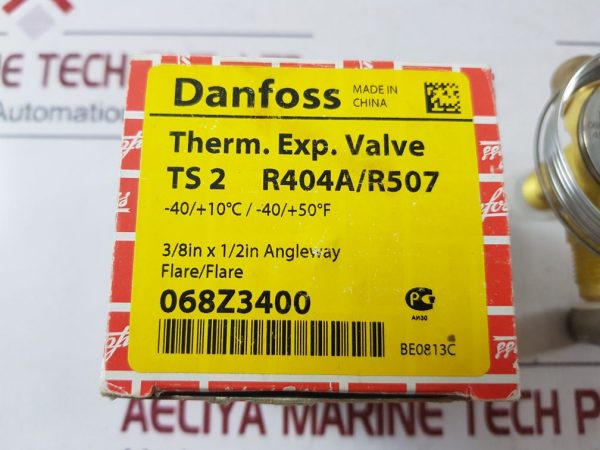 DANFOSS TS2 068Z3400 THERMOSTATIC EXPANSION VALVE
